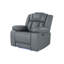 Fauteuil inclinable gris RAize avec DEL