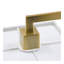 Lampe de table en métal 9 x 14,3 x 25,2 po