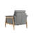 Minetta Accent Chair With Solid Wood Legs-106408911