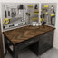 Comptoir en bois massif de qualité supérieure Loon Peak-113468790-115271942