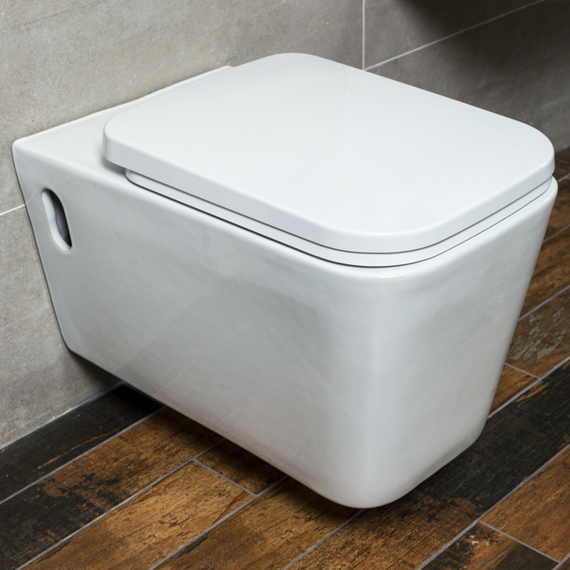 White Stone Stibbington LPF Elongated Floor Mounted Kit (Seat Included)