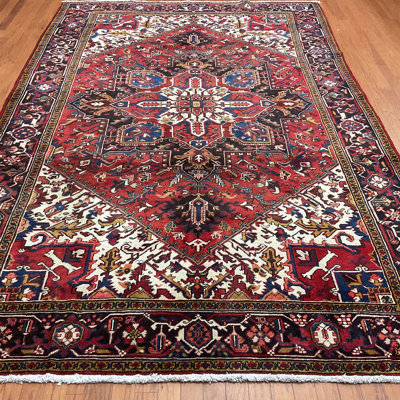 Tapis rectangulaire en laine