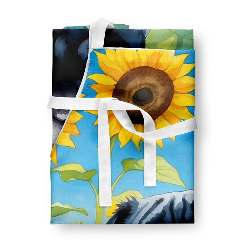 Floral Bib Apron