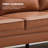 Barton 80.31'' Faux Leather Square Arm Sofa-1676347374