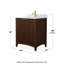 Palmilla 30" Freestanding Single Bathroom Vanity with Marble Top-404854021-404854023
