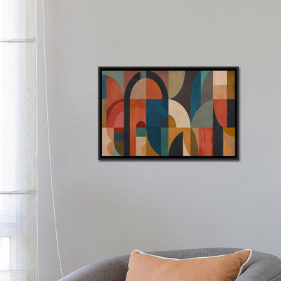 «Geometric Construction XLVII», reproduction d'art sur toile encadrée