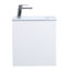 Kasper 24'' Single Bathroom Vanity with Resin Top-1266618571