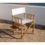 Safari Outdoor Teak Dining Armchair-348485383
