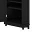 Armoire de salle de bain d'angle avec tablette réglable