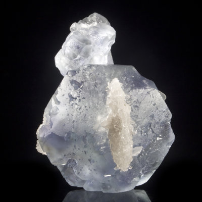 Fluorite with Quartz - Yaogangxian Mine, Hunan, China