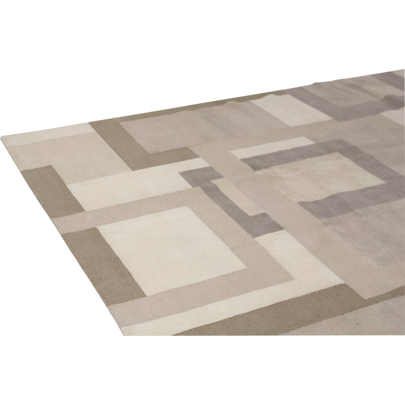 Tapis rectangulaire noué à la main