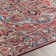 Fleckenstein Oriental Bright Red/Beige/Blue Area Rug