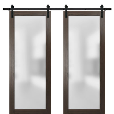 Portes coulissantes en verre givré Planum
