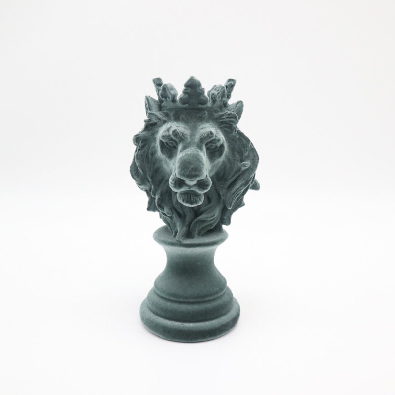 Sculpture de lion Aadishiv, Vert