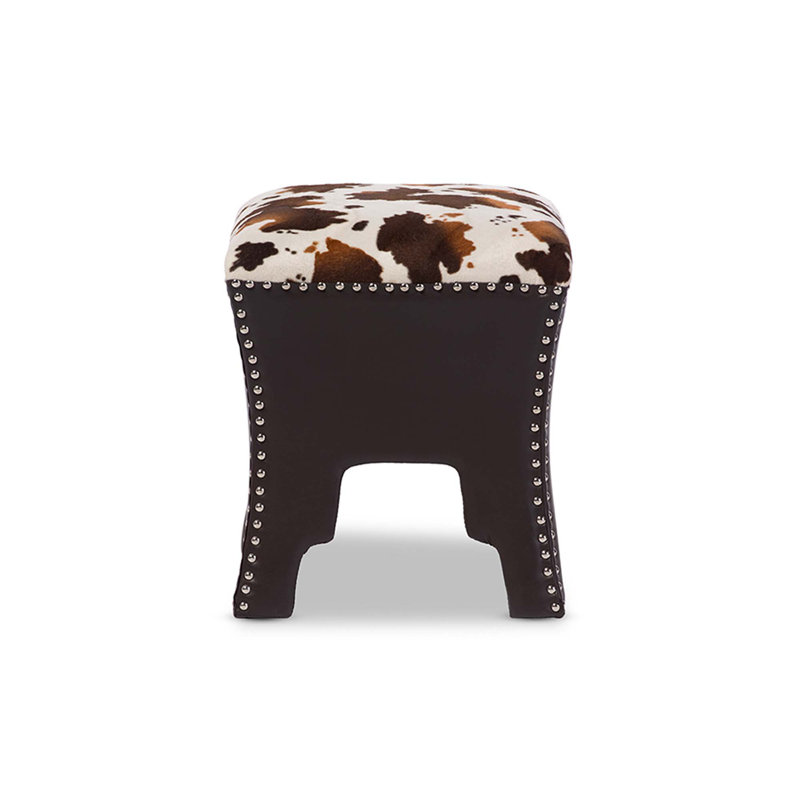 Tabouret de coiffeuse en bois massif 17,75 po Ashirah