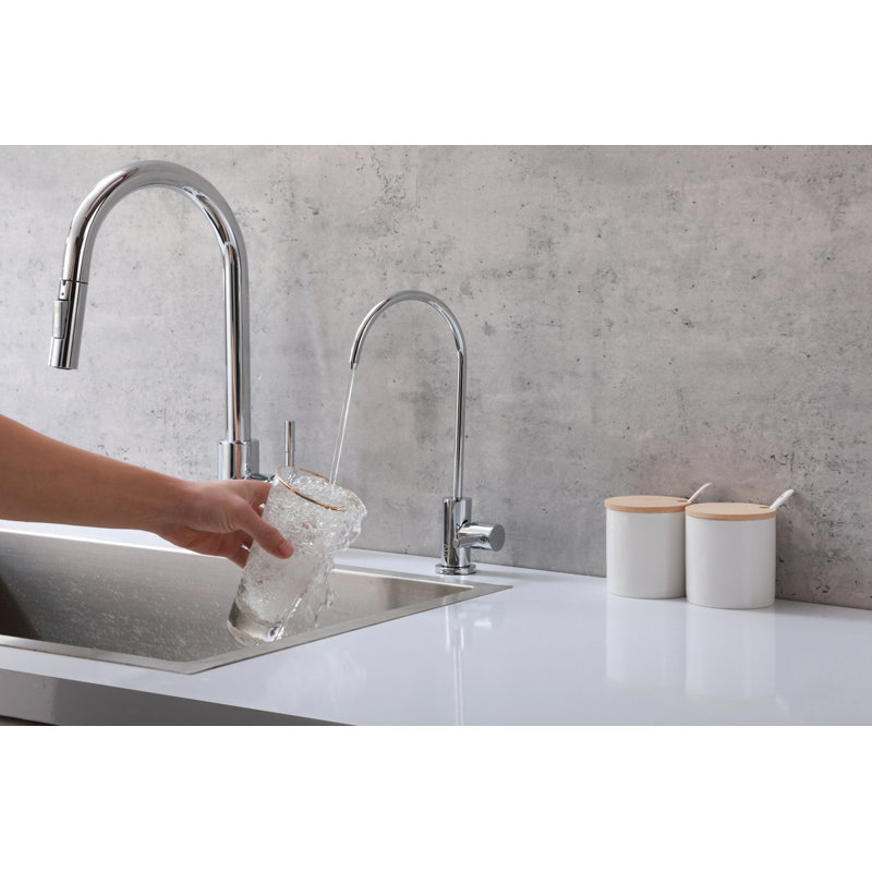 Distributeurs d'eau froide avec poignées Rian, Chrome