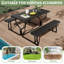4 - Person Patio Dining Set with Rectangular Table