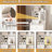 31 Vanity With Led Strip, Padded Stool & 4 Open Shelves - White Design For Bedroom Organization And Cosmetic Storage Multi Functional Mirror, Hidden Drawers Medium Density Makeup