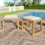 Ensemble de 2 petits bancs
