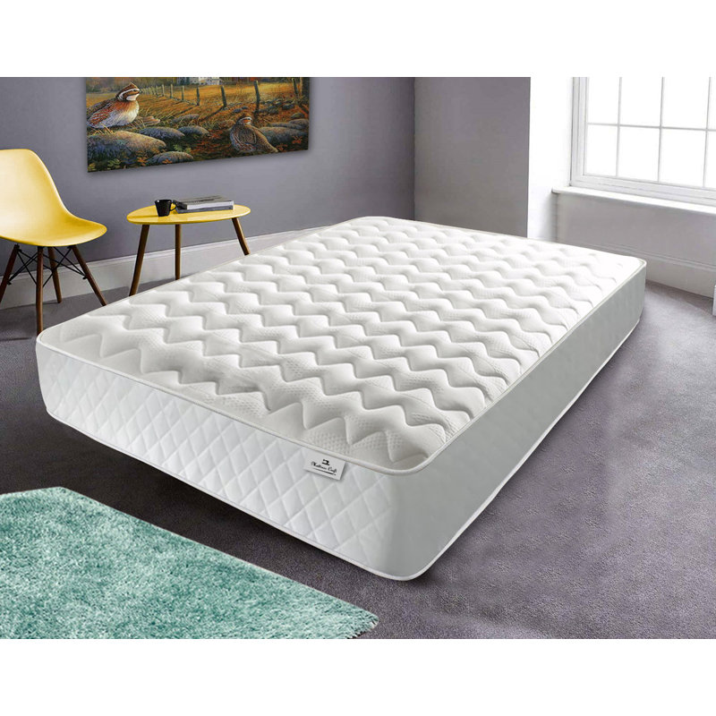 Mattress Craft 20cm Memory Foam Open Coil Mattress, Double (4'6)
