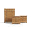 Ensemble de tables de chevet et commode 3 pièces Griglik
