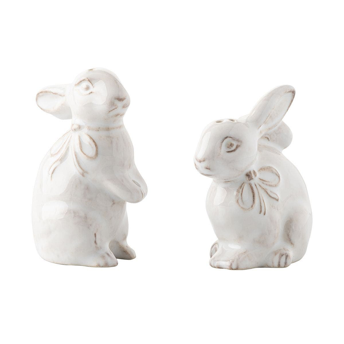 Marin White Salt and Pepper Shaker Set