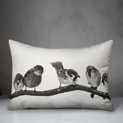 Outdoor Reversible Throw Pillow