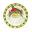 Old St. Nick Handmade Earthenware Dinner Plate