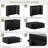 38" L × 13" W × 30" H Black Rectangular Metal Planter Box (with Drainage Holes and Adjustable Shelf) — All-Weather Outdoor Plant Container for Patio, Courtyard, or Balcony