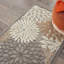 Tapis floral intérieur / extérieur Gean-808010187