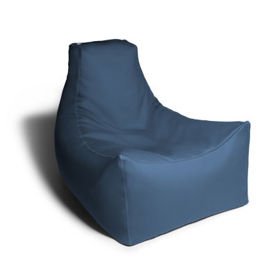 Trule Juniper Premium Faux Leather Classroom Bean Bag Chair by Trule