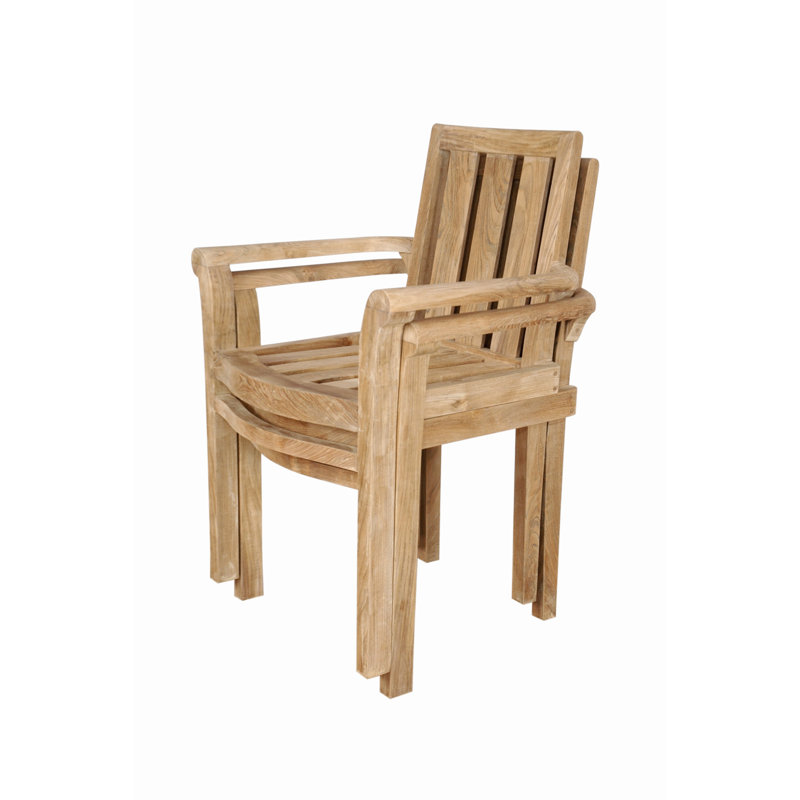 Classic Outdoor Teak Dining Armchair