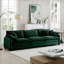 Canapés modulaires | 3 pièces pour salon Mid-Century | Vert | Velours côtelé