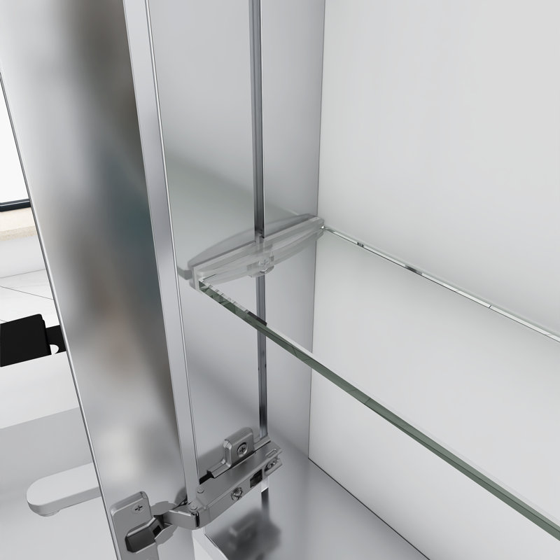 Armoire à pharmacie avec miroir Kilby, H 26 po x l 20 po x P 5 po