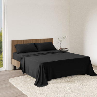 Ensemble de draps en jersey ultra doux