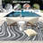 Outdoor Plastic Straw Rug - Modern Striped, Easy Clean & Collapsible Patio Mat, Portable Low Pile Carpet, Perfect for Garden, Patio, Camping-312762079-312762065