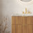 Elio 60" Striped Solid Wood Bathroom Vanity