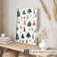 «Holiday Christmas Tree Dreams X III», reproduction d'art moderne sans cadre-1261139801