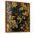 Toile avec cadre flottant brun