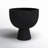 Modern Decorative Bowl Wooden Paulownia Sculptural Footed Design with Handcrafted Contemporary Style and Elevated Artistic Detailing for Accent Display-328956809