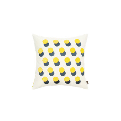 Appliqued Reversible Throw Pillow