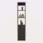 Armoire à linge Emmett, deux tablettes intérieures-1462986522