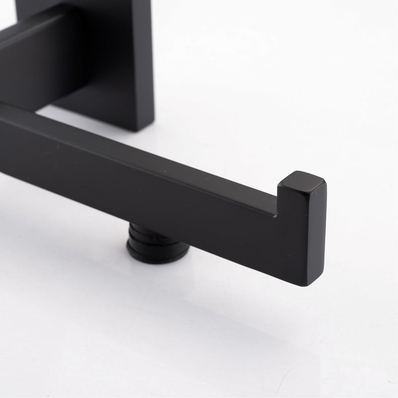 Matte Black Bathroom Accessories Bundle - 4 Pieces, 304 Stainless Steel, , Modern Design, Simple Installation For Different Spaces Hardware Package Rust-, Effortless Multiple Rooms