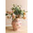 CERAMIC VASE WITH PEPPERMINT DETAIL