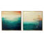 Minimaliste Essence Beach I - Ensemble de 2 décorations murales abstraites minimalistes-886350697-886350703