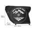 Triathlon Bike Travel Bag, Transport Bicycle Storage Carry Bag with TSA Lock & Dual Zipper, Triathlon Bicycle Case Max. Wheelbase 106 cm for Travel, Outdoor Use, Train Airplane Subway Transport