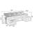 6-Seat Upholstered Sofa with Built-in Speaker, Modular Sectional Sofa with Ottoman, Sofa Couch with Storage,-835549812