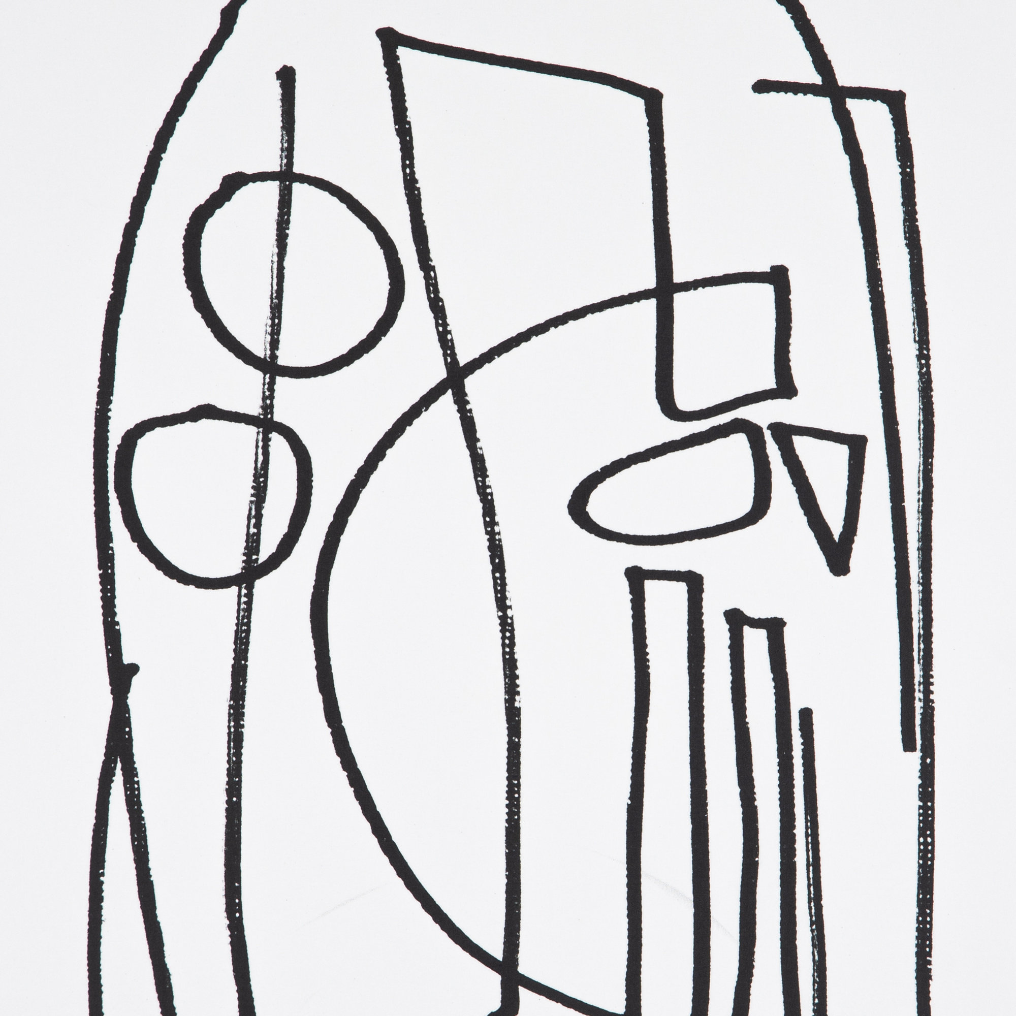 Stark 2 by Dan Hobday, 60" H x 40" W