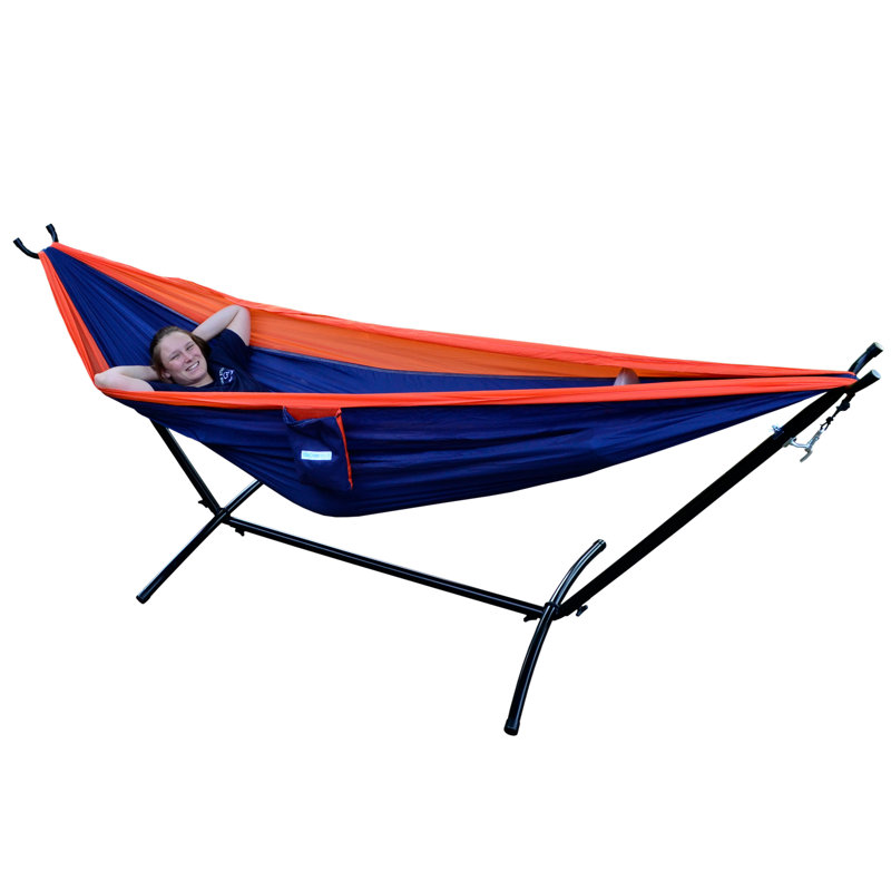 Obet 1 Person Classic Hammock with Stand