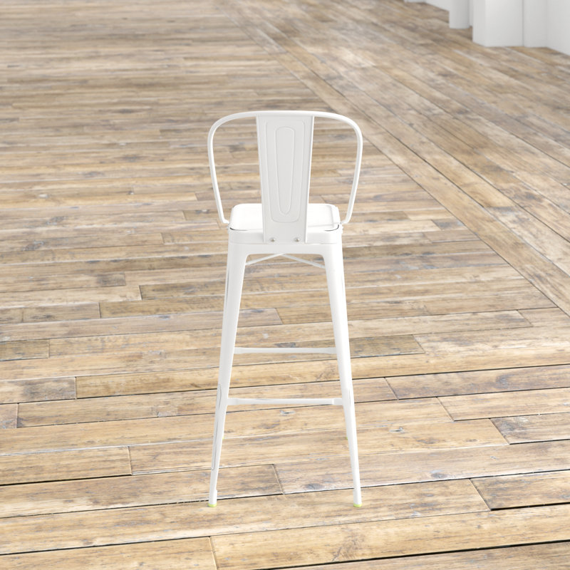 Tabouret de bar Modway Promenade, Blanc, Tabouret de bar (siège d'une hauteur de 29,5 po)